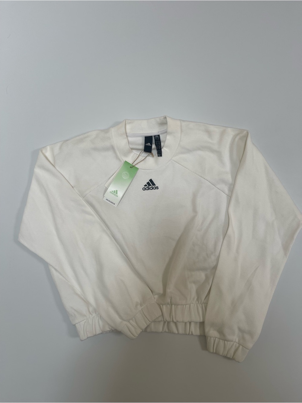 Adidas Eminence Crewneck Sweatshirt | White | NWT | Size Small